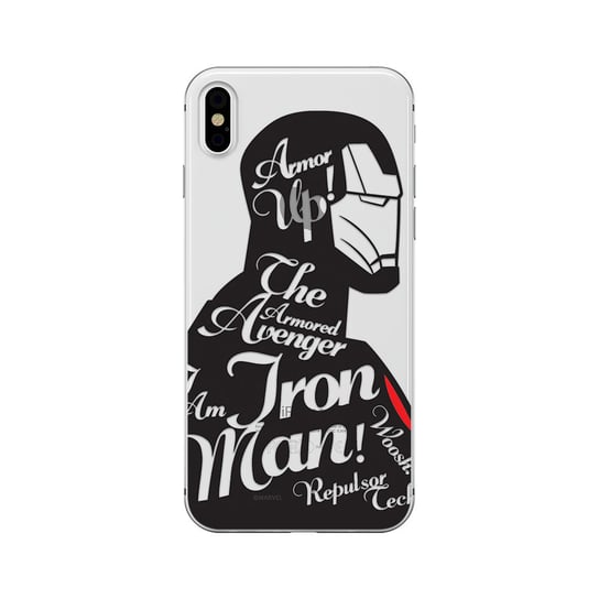 Etui na Apple iPhone X/XS MARVEL Iron Man 010 Marvel
