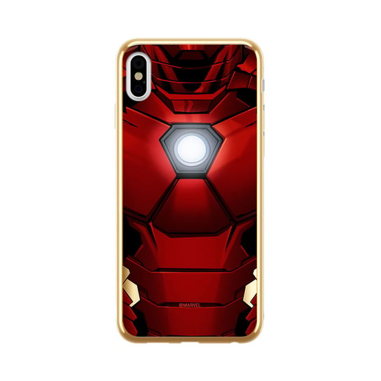 Etui na Apple iPhone X/XS MARVEL Iron Man 020 CHROME Marvel
