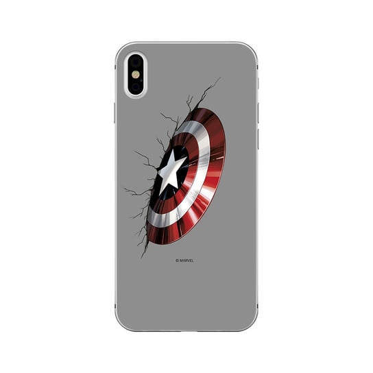 Etui na Apple iPhone X/XS MARVEL Kapitan Ameryka 023 Marvel