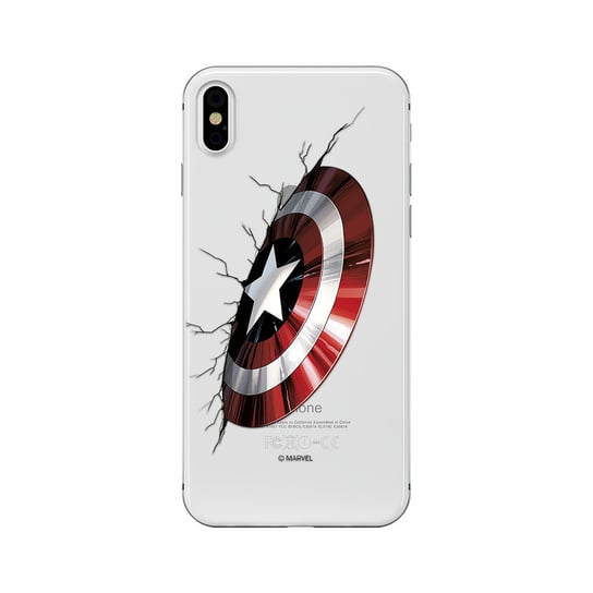 Etui na Apple iPhone X/XS MARVEL Kapitan Ameryka 023 Marvel