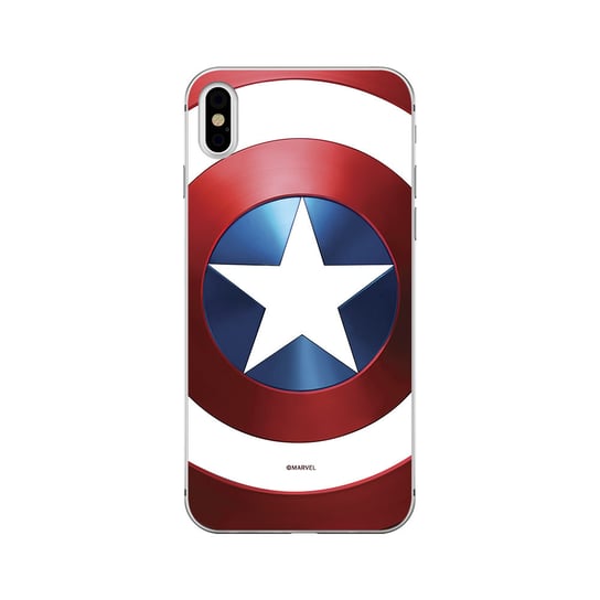 Etui na Apple iPhone X/XS MARVEL Kapitan Ameryka 025 Marvel