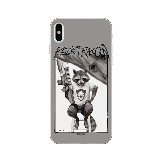 Etui na Apple iPhone X/XS MARVEL Rocket 004 Marvel