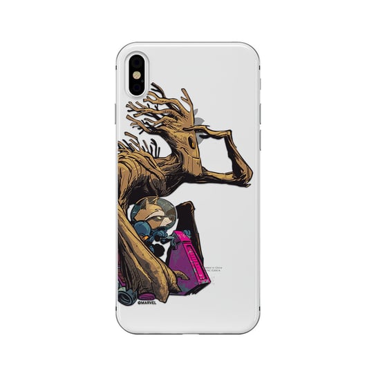 Etui na Apple iPhone X/XS MARVEL Strażnicy Galaktyki 003 Marvel