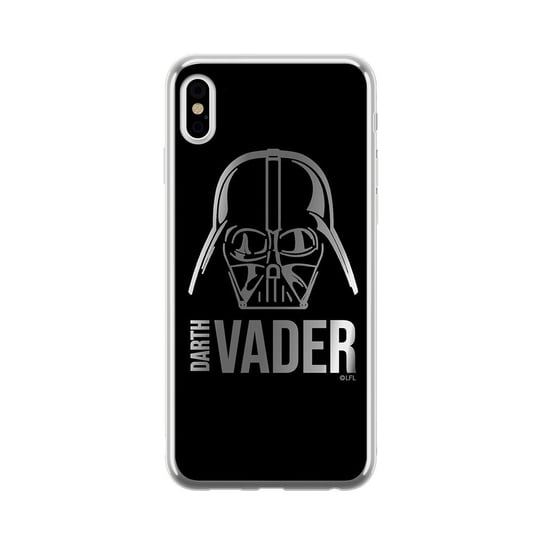 Etui na Apple iPhone X/XS STAR WARS Darth Vader 010 CHROME Star Wars gwiezdne wojny