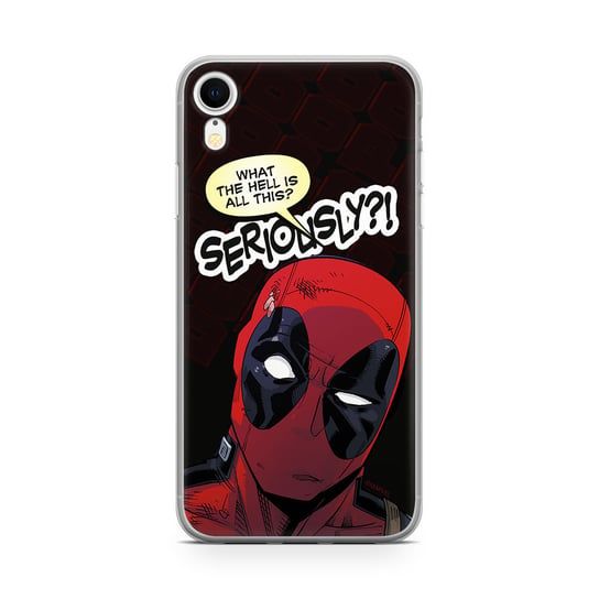 Etui na Apple iPhone XR MARVEL Deadpool 010 Marvel