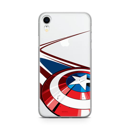 Etui na Apple iPhone XR MARVEL Kapitan Ameryka 008 Marvel