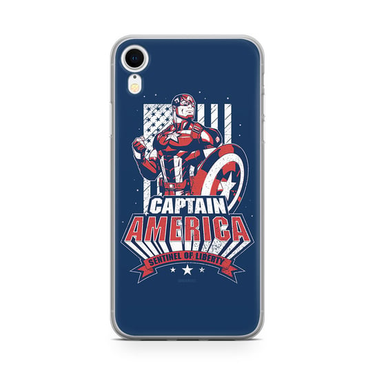 Etui na Apple iPhone XR MARVEL Kapitan Ameryka 018 Marvel