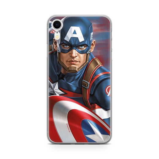 Etui na Apple iPhone XR MARVEL Kapitan Ameryka 022 Marvel