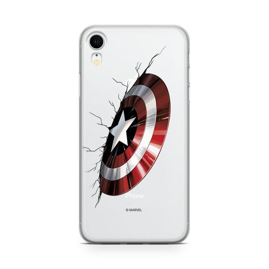 Etui na Apple iPhone XR MARVEL Kapitan Ameryka 023 Marvel