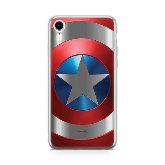 Etui na Apple iPhone XR MARVEL Kapitan Ameryka 025 CHROME Marvel