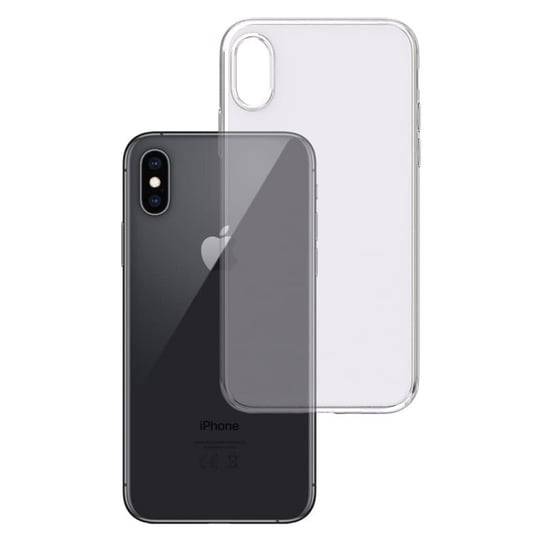 Etui na Apple iPhone Xs  - 3mk Clear Case 3MK