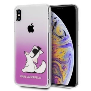 Etui na Apple iPhone Xs Max KARL LAGERFELD Choupette Fun Sunglasses Karl Lagerfeld