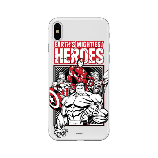 Etui na Apple iPhone XS Max MARVEL Avengers 005 Marvel