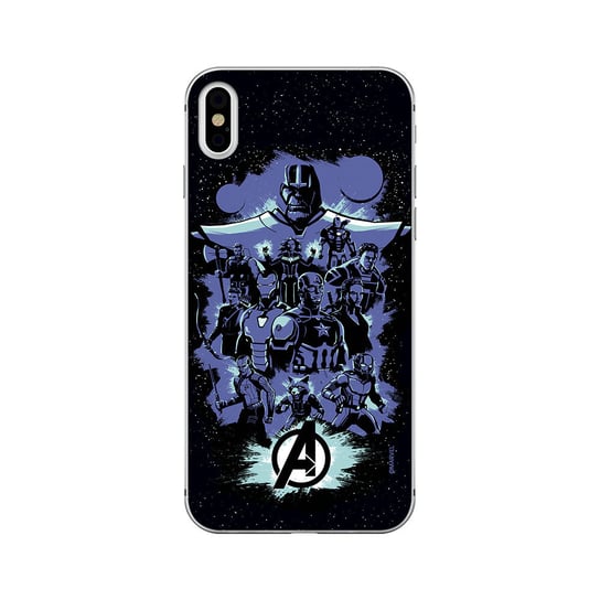 Etui na Apple iPhone XS Max MARVEL Avengers 016 Marvel