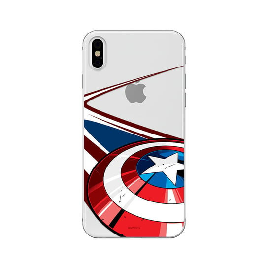 Etui na Apple iPhone XS Max MARVEL Kapitan Ameryka 008 Marvel