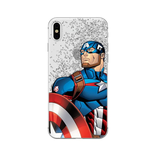 Etui na Apple iPhone XS Max MARVEL Kapitan Ameryka 011 Marvel