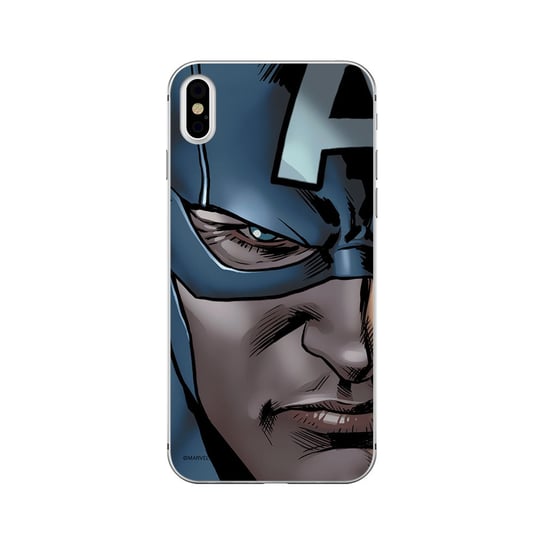 Etui na Apple iPhone XS Max MARVEL Kapitan Ameryka 020 Marvel