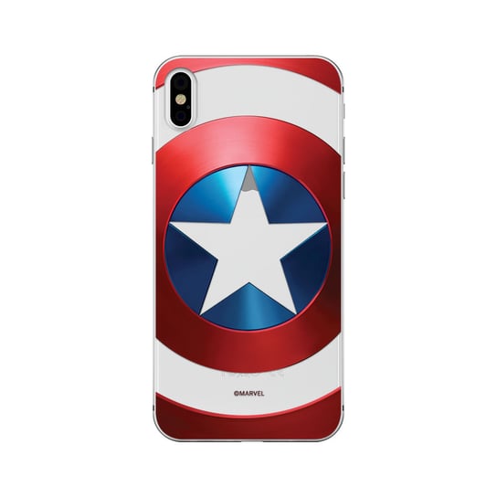 Etui na Apple iPhone XS Max MARVEL Kapitan Ameryka 025 Marvel