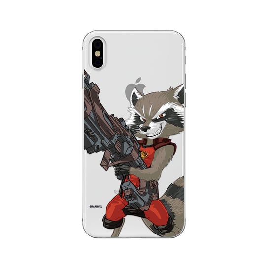 Etui na Apple iPhone XS Max MARVEL Rocket 008 Marvel