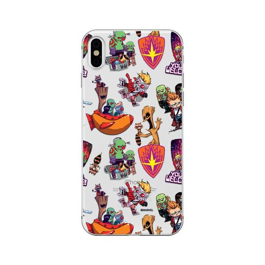 Etui na Apple iPhone XS Max MARVEL Strażnicy Galaktyki 007 Marvel