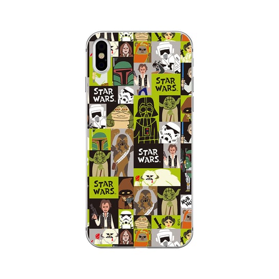 Etui na Apple iPhone XS Max STAR WARS Gwiezdne Wojny 033 Star Wars gwiezdne wojny