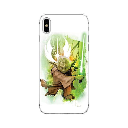 Etui na Apple iPhone XS Max STAR WARS Yoda 005 Star Wars gwiezdne wojny