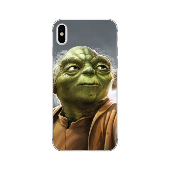 Etui na Apple iPhone XS Max STAR WARS Yoda 006 Star Wars gwiezdne wojny