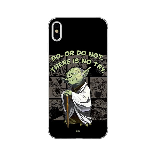 Etui na Apple iPhone XS Max STAR WARS Yoda 007 Star Wars gwiezdne wojny