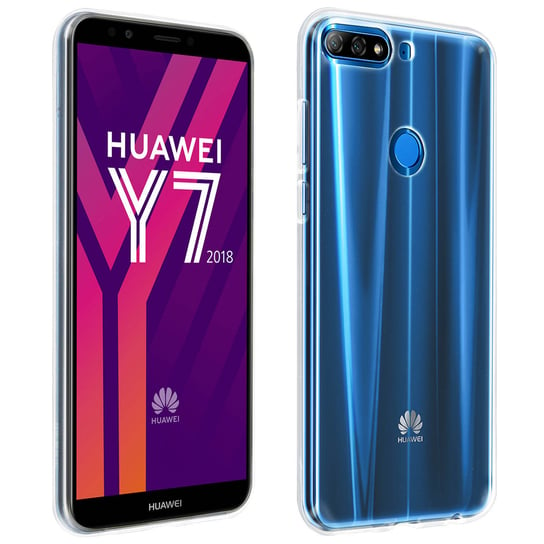 Etui na Honor 7C / Huawei Y7 2018 Żel silikonowy Elastyczne 0,3 mm Przezroczyste Avizar