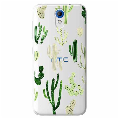 Etui na HTC Desire 620, Kaktusowy ogród EtuiStudio