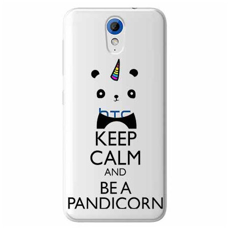 Etui na HTC Desire 620, Keep Calm Pandicorn EtuiStudio