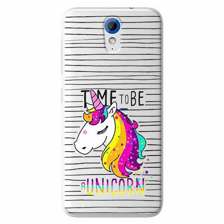 Etui na HTC Desire 620, Time to be unicorn, Jednorożec EtuiStudio