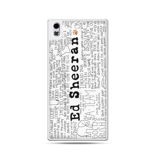 Etui na HTC Desire 816, ED Sheeran biale pionowe EtuiStudio