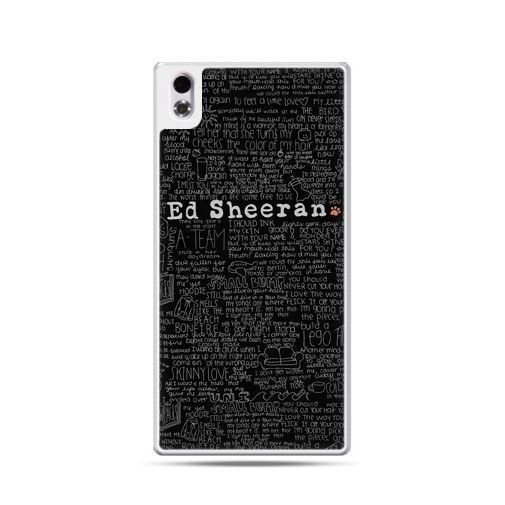 Etui na HTC Desire 816, ED Sheeran czarne poziome EtuiStudio