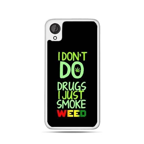 Etui na HTC Desire 820 ETUISTUDIO I don't do drugs EtuiStudio