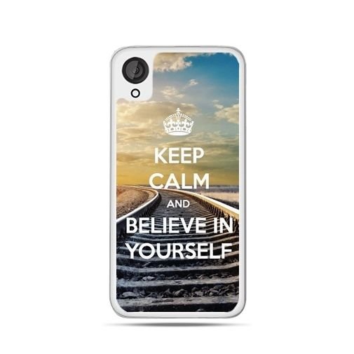Etui na HTC Desire 820 ETUISTUDIO Keep Calm and Believe in Yourself EtuiStudio