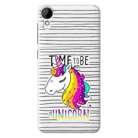 Etui na HTC Desire 825, Time to be unicorn, Jednorożec EtuiStudio