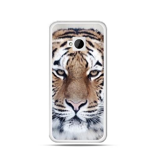 Etui na HTC One M7, śnieżny tygrys EtuiStudio