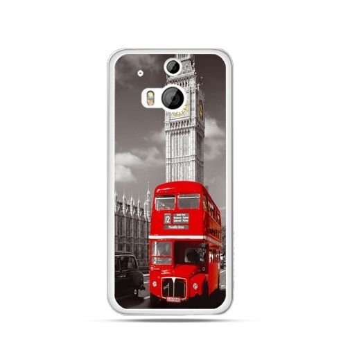 Etui na HTC One M8, Czerwony autobus londyn EtuiStudio