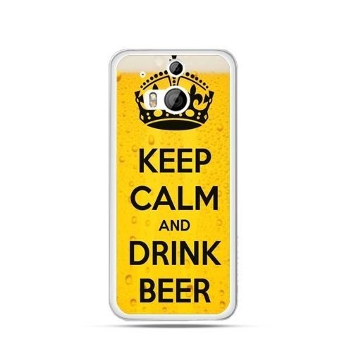 Etui na HTC One M8, Keep calm and drink beer EtuiStudio