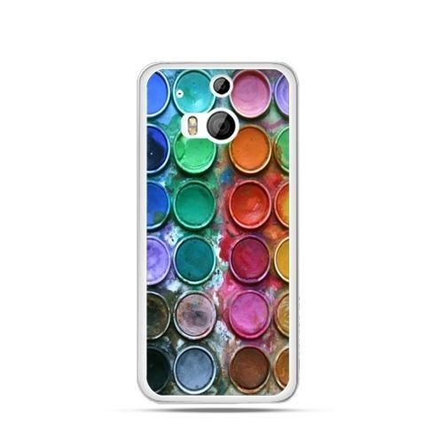 Etui na HTC One M8, Kolorowe farbki EtuiStudio