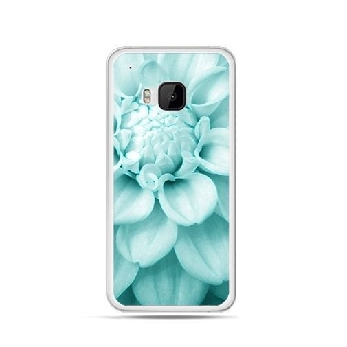 Etui na HTC One M9, Niebieski kwiat dalii EtuiStudio