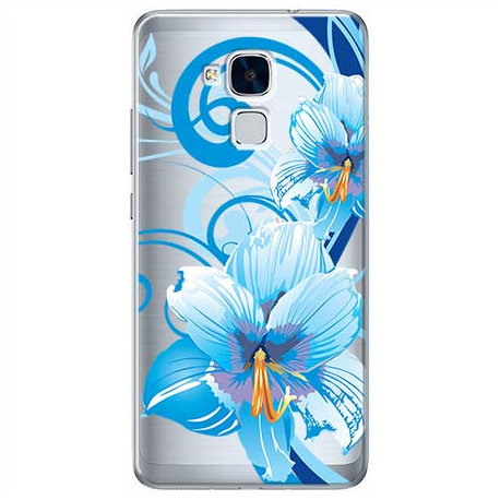 Etui na Huawei Honor 7 Lite, niebieski kwiat północy EtuiStudio