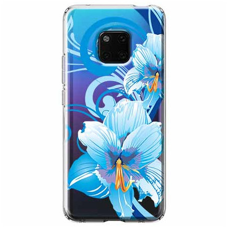 Etui na Huawei Mate 20 Pro, niebieski kwiat północy EtuiStudio