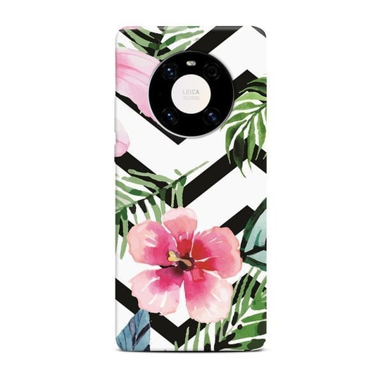 Etui na Huawei Mate 40 CASEGADGET Tropikalne kwiaty CaseGadget