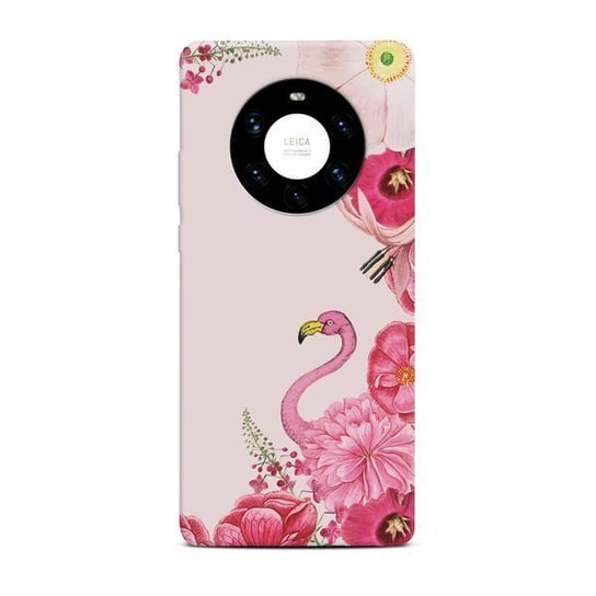 Etui na Huawei Mate 40 Pro CASEGADGET Różowy flaming CaseGadget