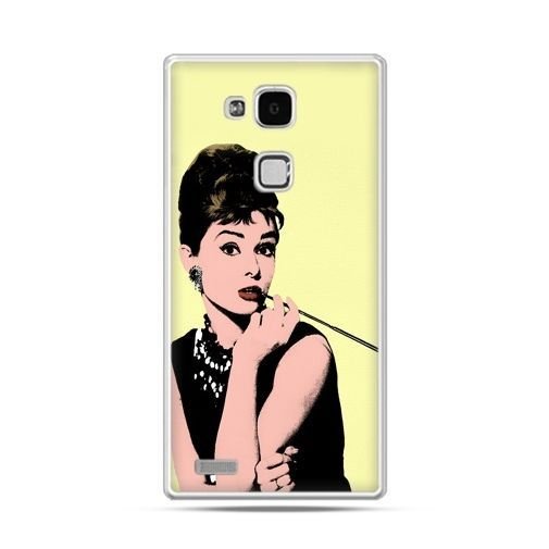 Etui na Huawei Mate 7, Audrey Hepburn z papierosem EtuiStudio