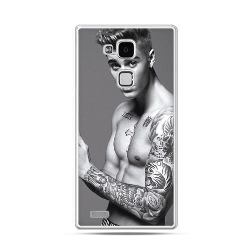 Etui na Huawei Mate 7, Justin Bieber w tatuażach EtuiStudio