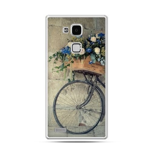 Etui na Huawei Mate 7, rower z kwiatami EtuiStudio