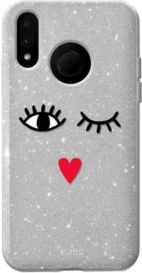 Etui na Huawei P20 Lite PURO Glitter EYES Shine Cover Puro